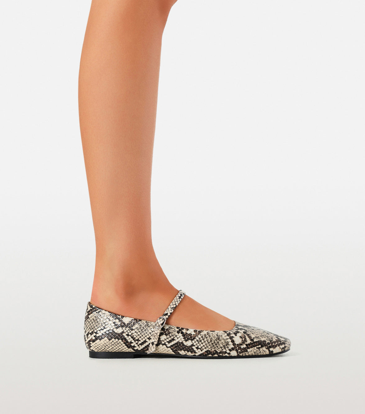 FION - CREAM SNAKE-Flats-Billini-Billini