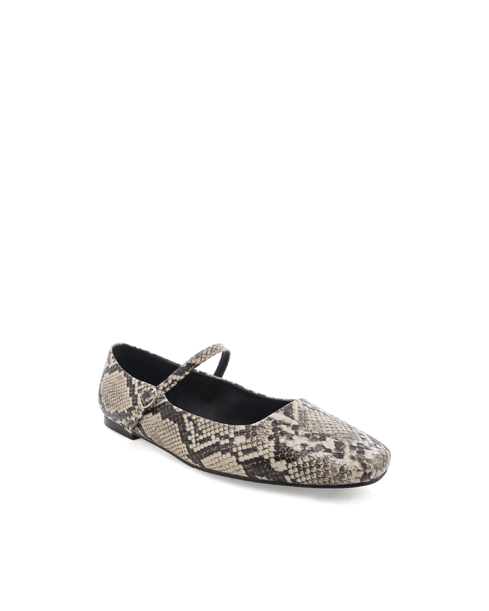 FION - CREAM SNAKE-Flats-Billini-Billini