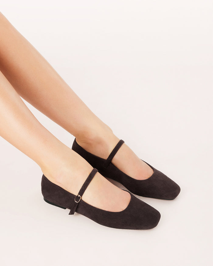 FION - DARK CACAO SUEDE