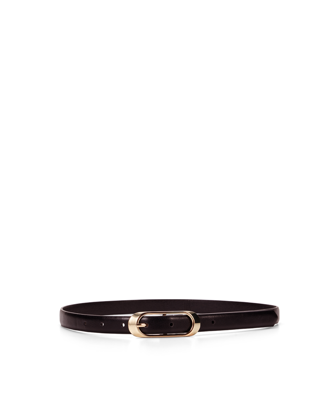 FLEUR BELT - CHOCOLATE-GOLD
