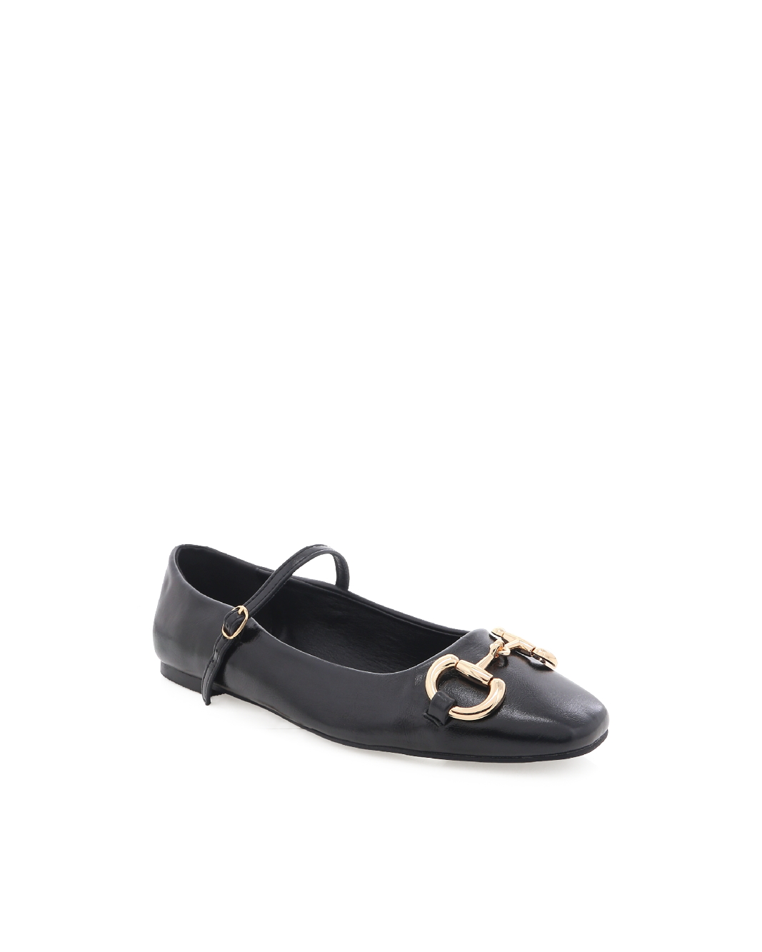 FLORENT - BLACK SHINE-Flats-Billini-Billini