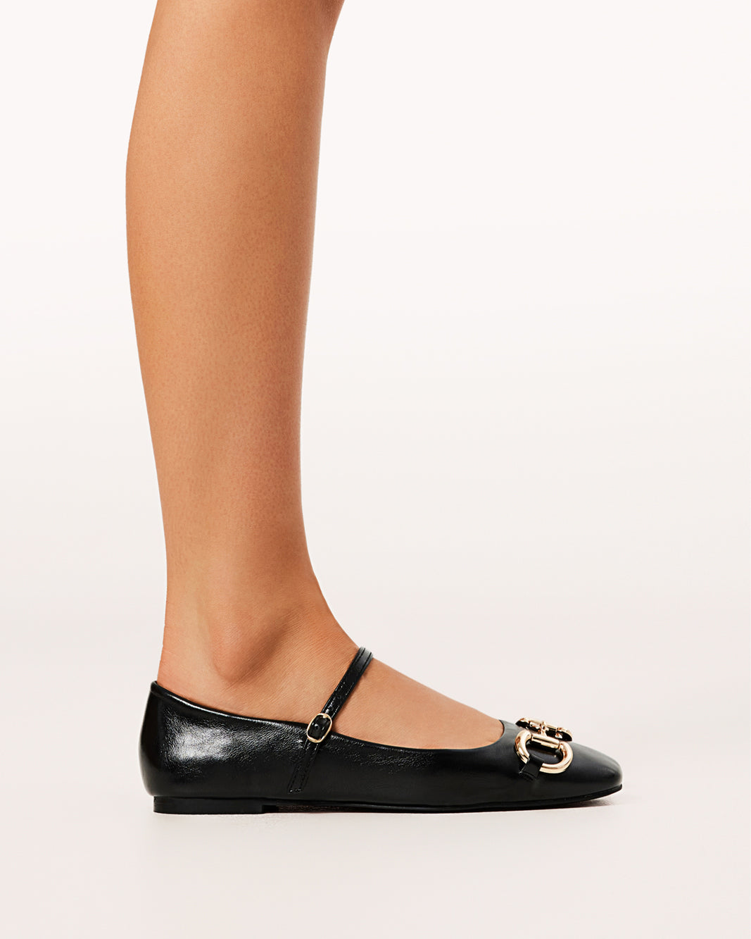 FLORENT - BLACK SHINE-Flats-Billini-Billini