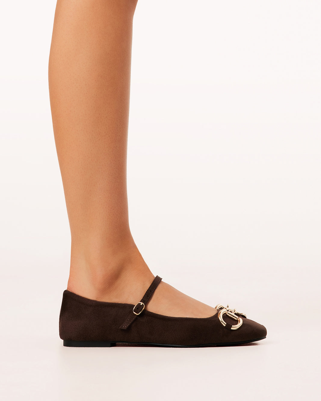 FLORENT - DARK CACAO SUEDE-Flats-Billini-Billini