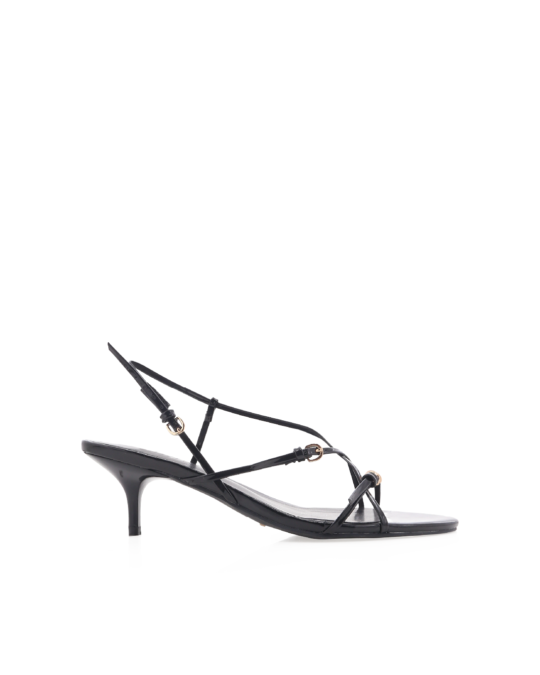 FLOSSIE - BLACK PATENT-Heels-Billini-Billini