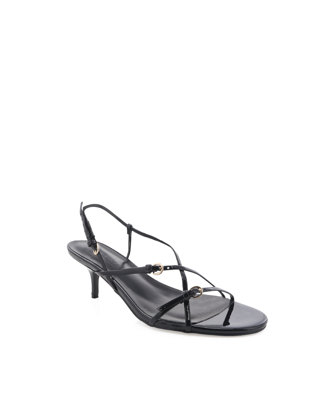 FLOSSIE - BLACK PATENT-Heels-Billini-Billini