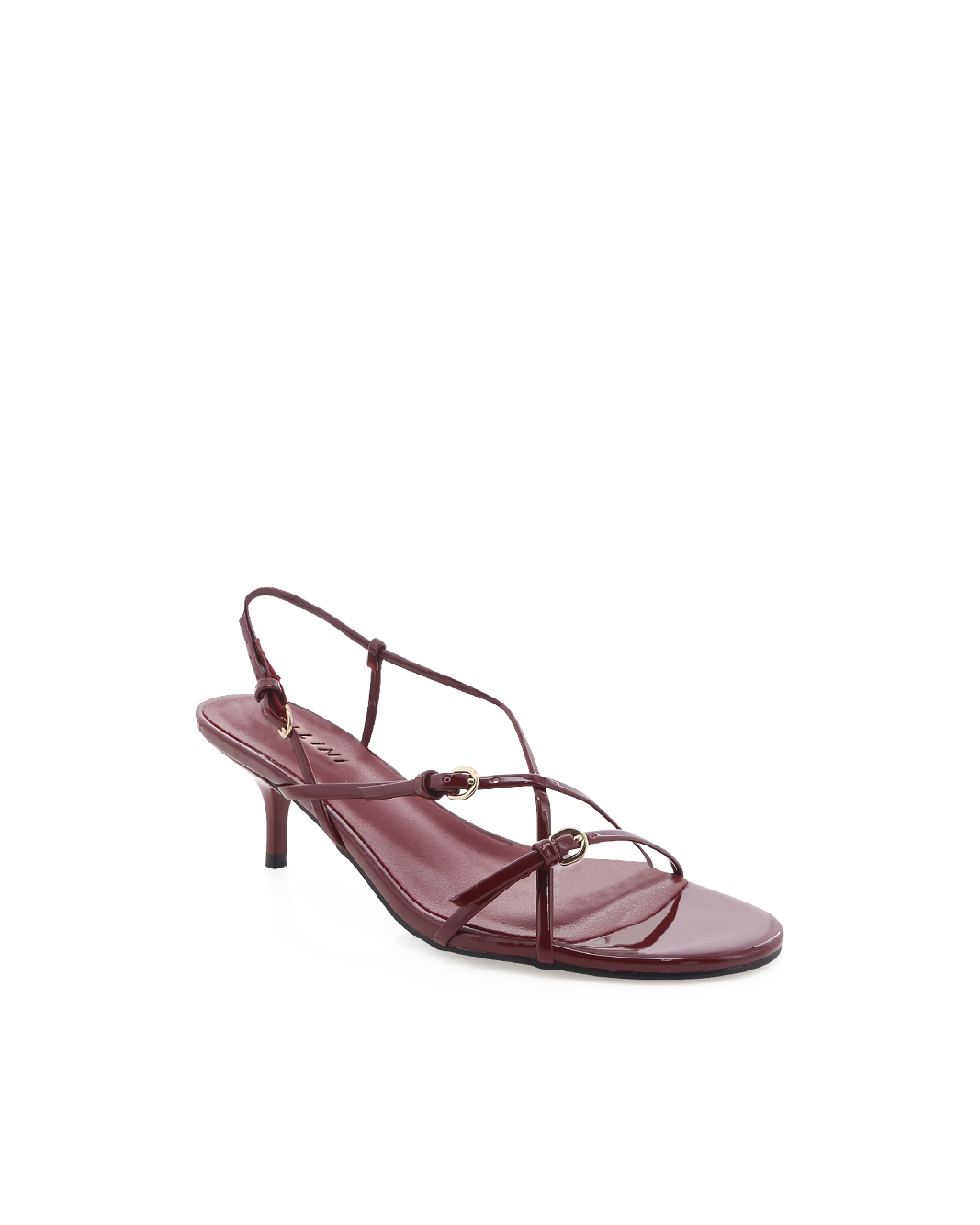FLOSSIE - CHERRY RED PATENT-Heels-Billini-Billini