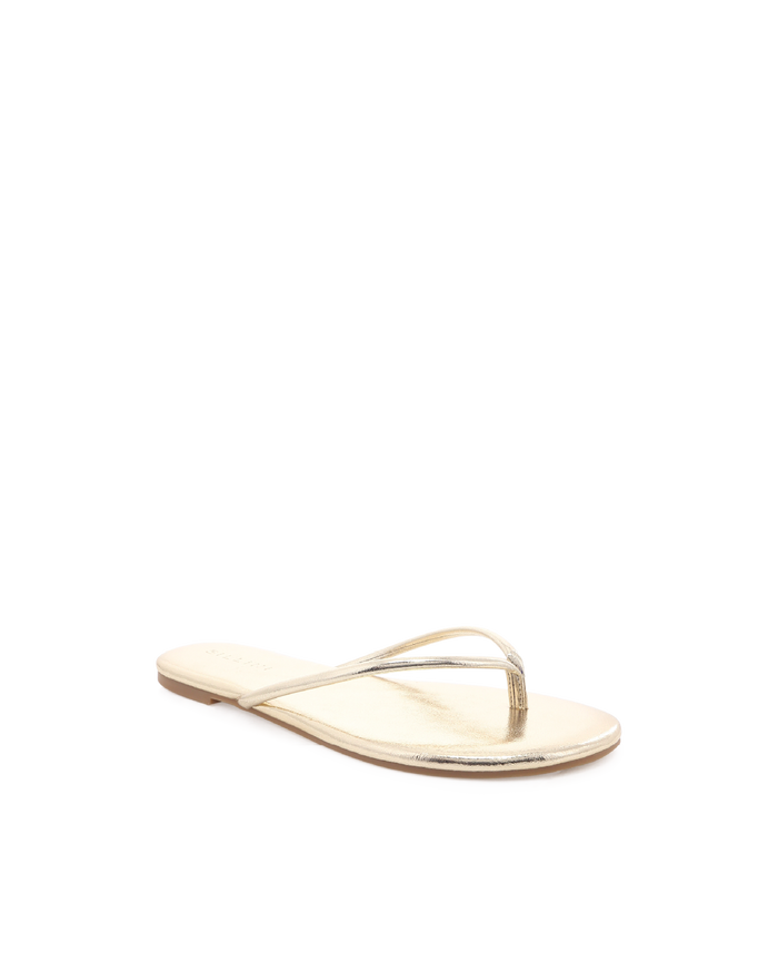 FLOWER - GOLD METALLIC-Sandals-Billini-Billini