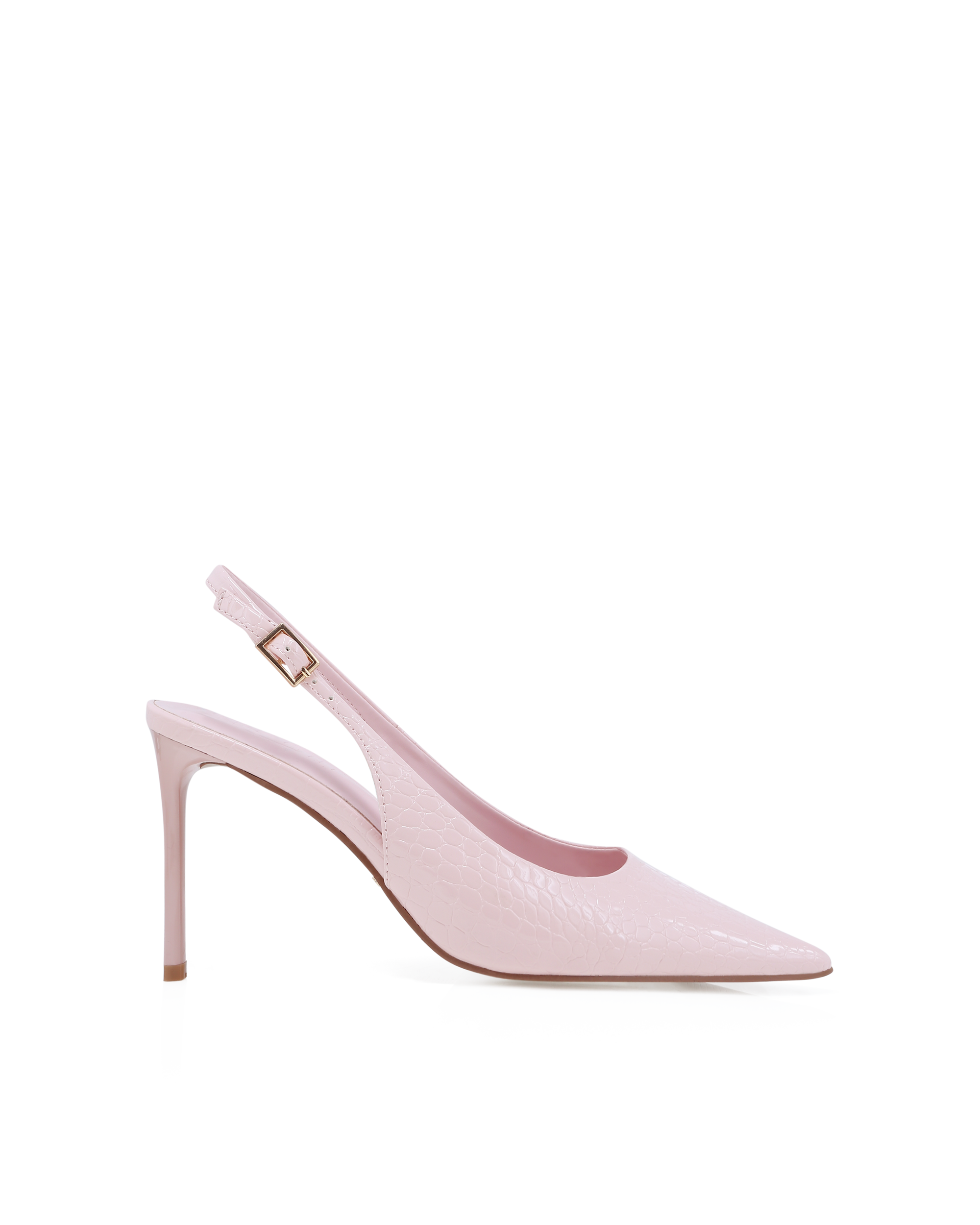 FOTENE - PALE PINK PATENT CROC-Heels-Billini-Billini