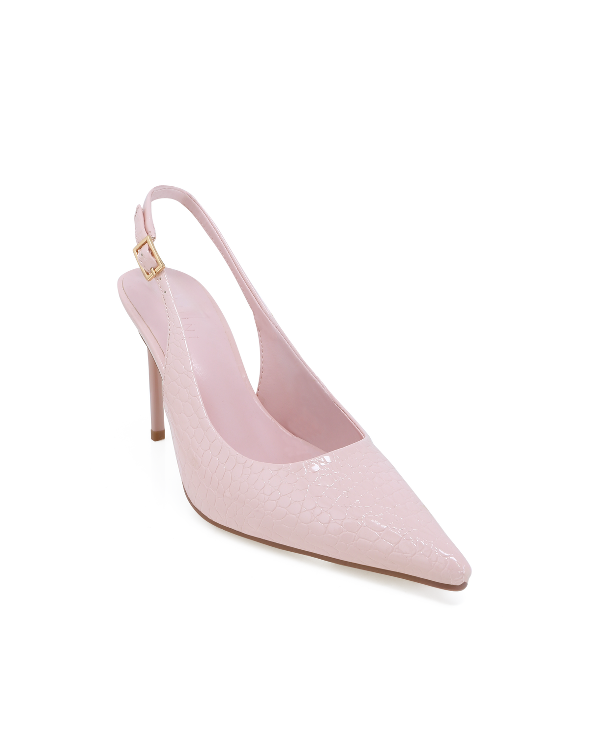 FOTENE - PALE PINK PATENT CROC-Heels-Billini-Billini
