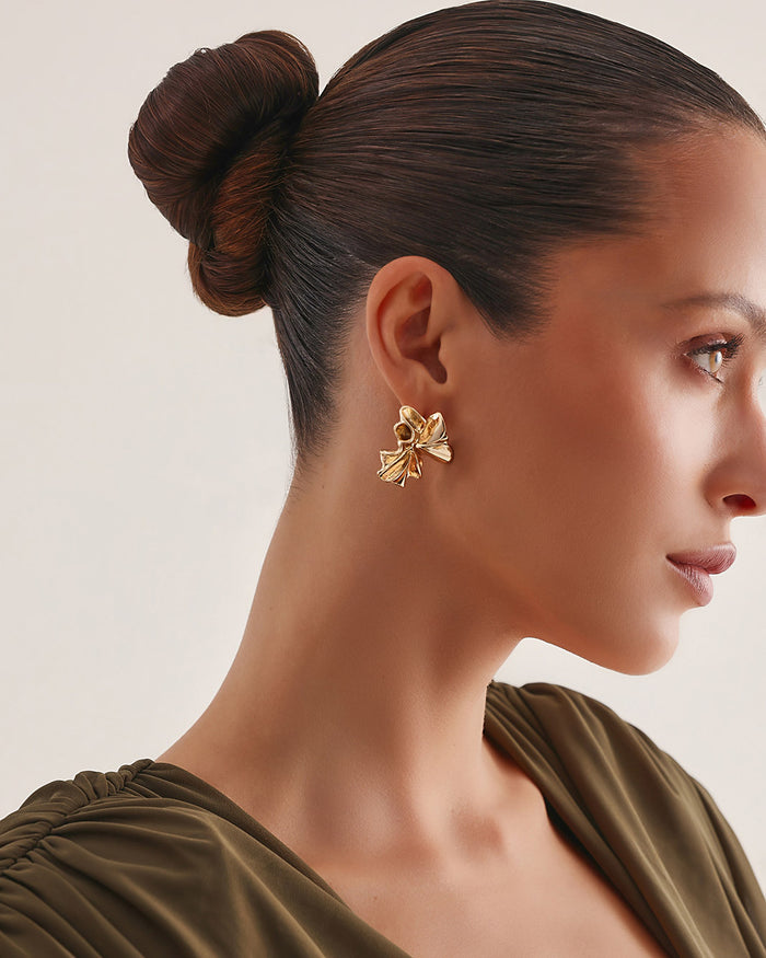FLORENTINE EARRINGS - GOLD-JEWELLERY-Billini-Billini