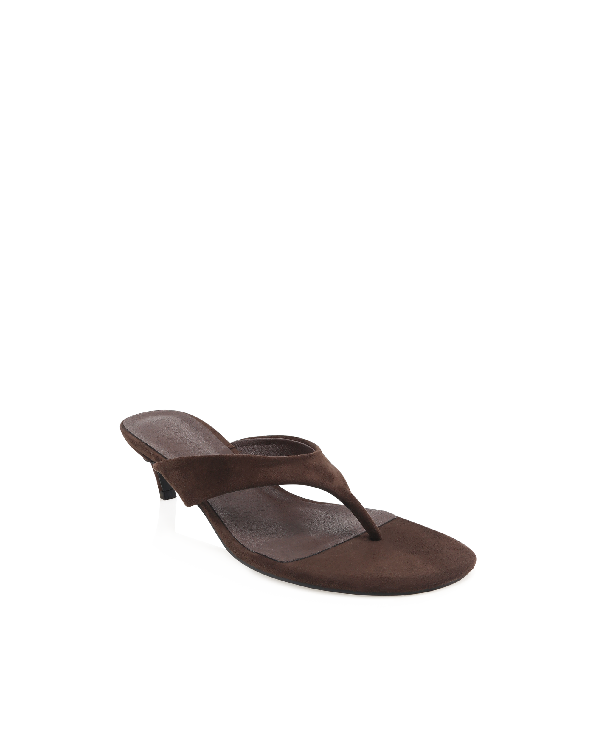 FRANCILLE - DARK CACAO SUEDE-Heels-Billini-Billini