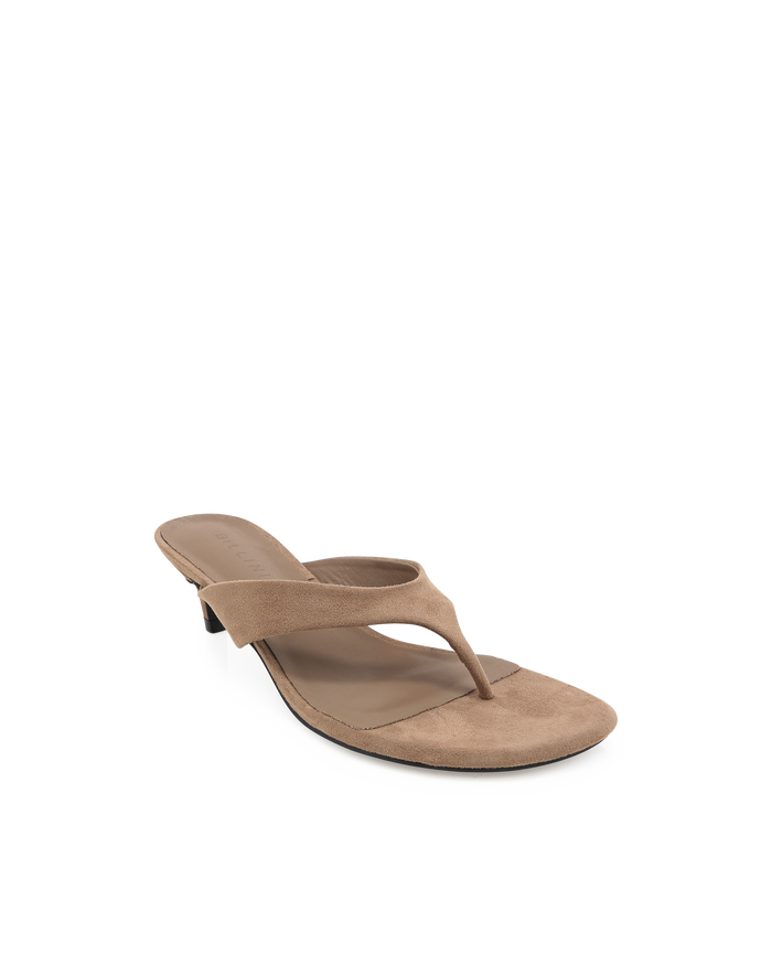 FRANCILLE - MINK SUEDE-Heels-Billini-Billini