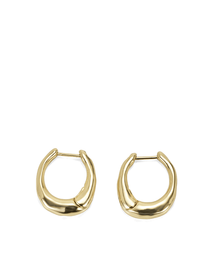 FREDDIE EARRINGS - GOLD PLATED 18K-JEWELLERY-Billini-Billini