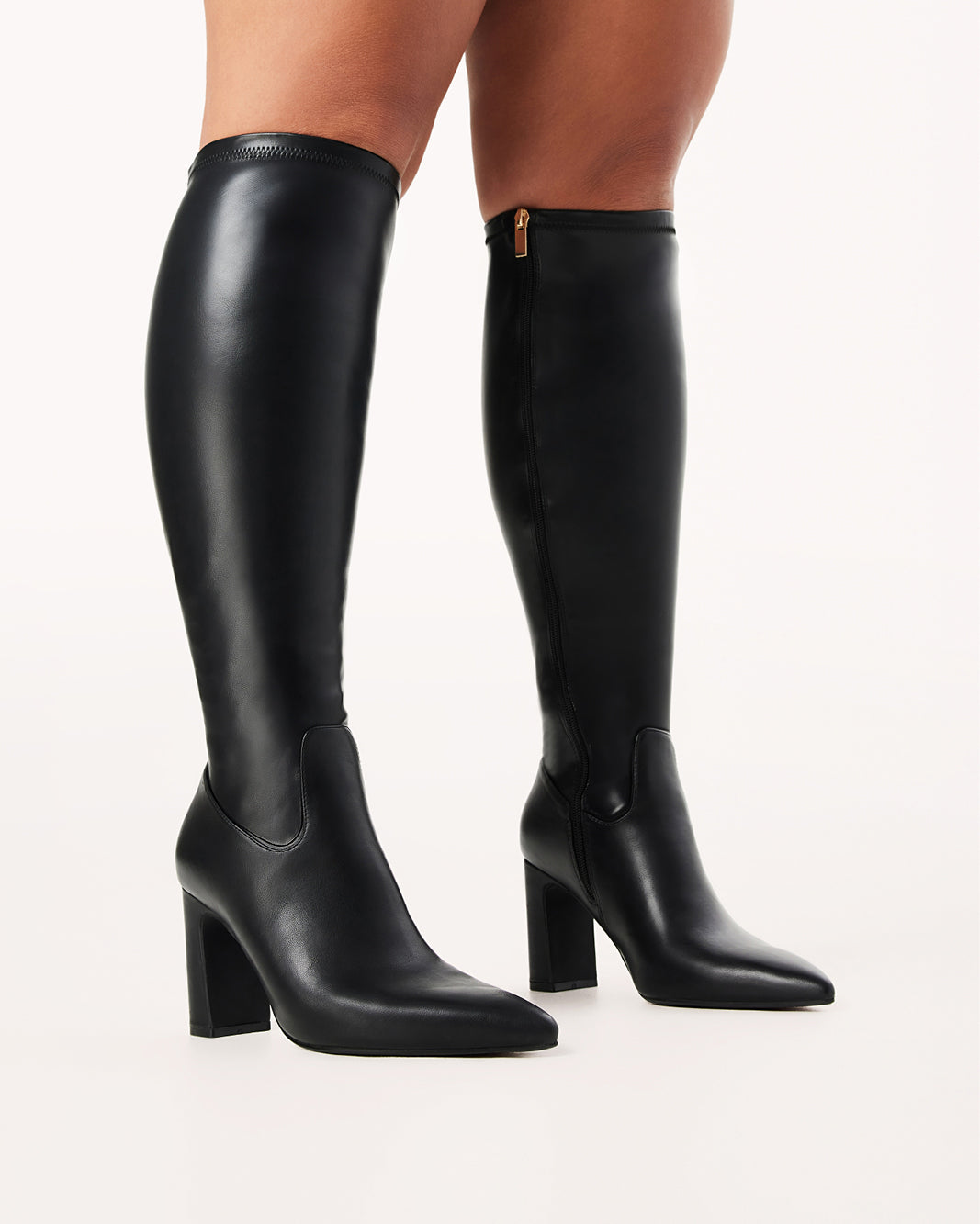 FREDDY EXTENDED CURVE - BLACK-Boots-Billini-Billini