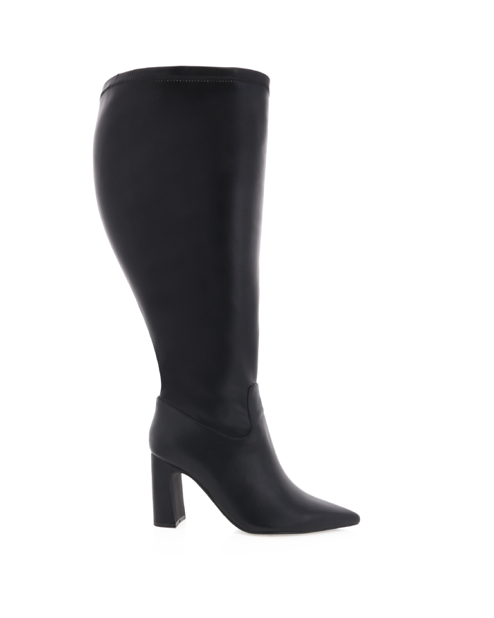 FREDDY EXTENDED CURVE - BLACK-Boots-Billini-Billini