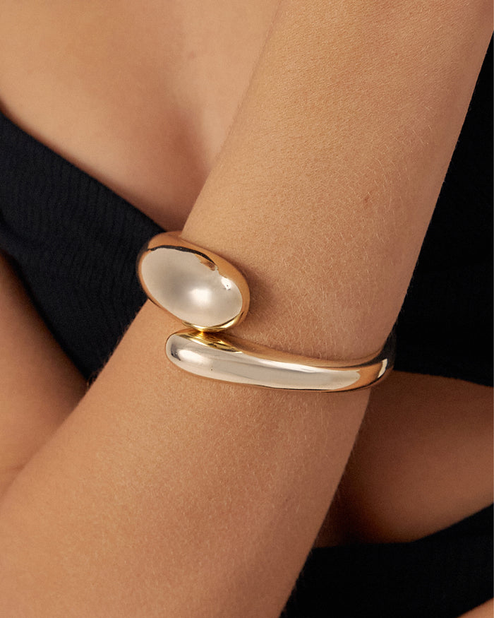 GAIZA BANGLE - GOLD-JEWELLERY-Billini-O/S-Billini