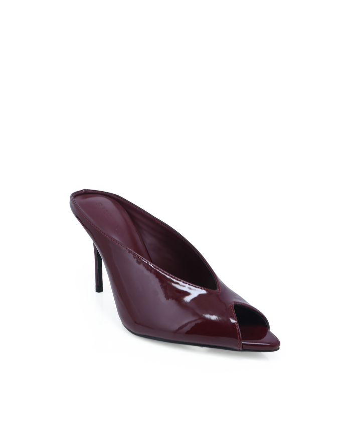GAVRIELA - DARK CHERRY PATENT-Heels-Billini-Billini