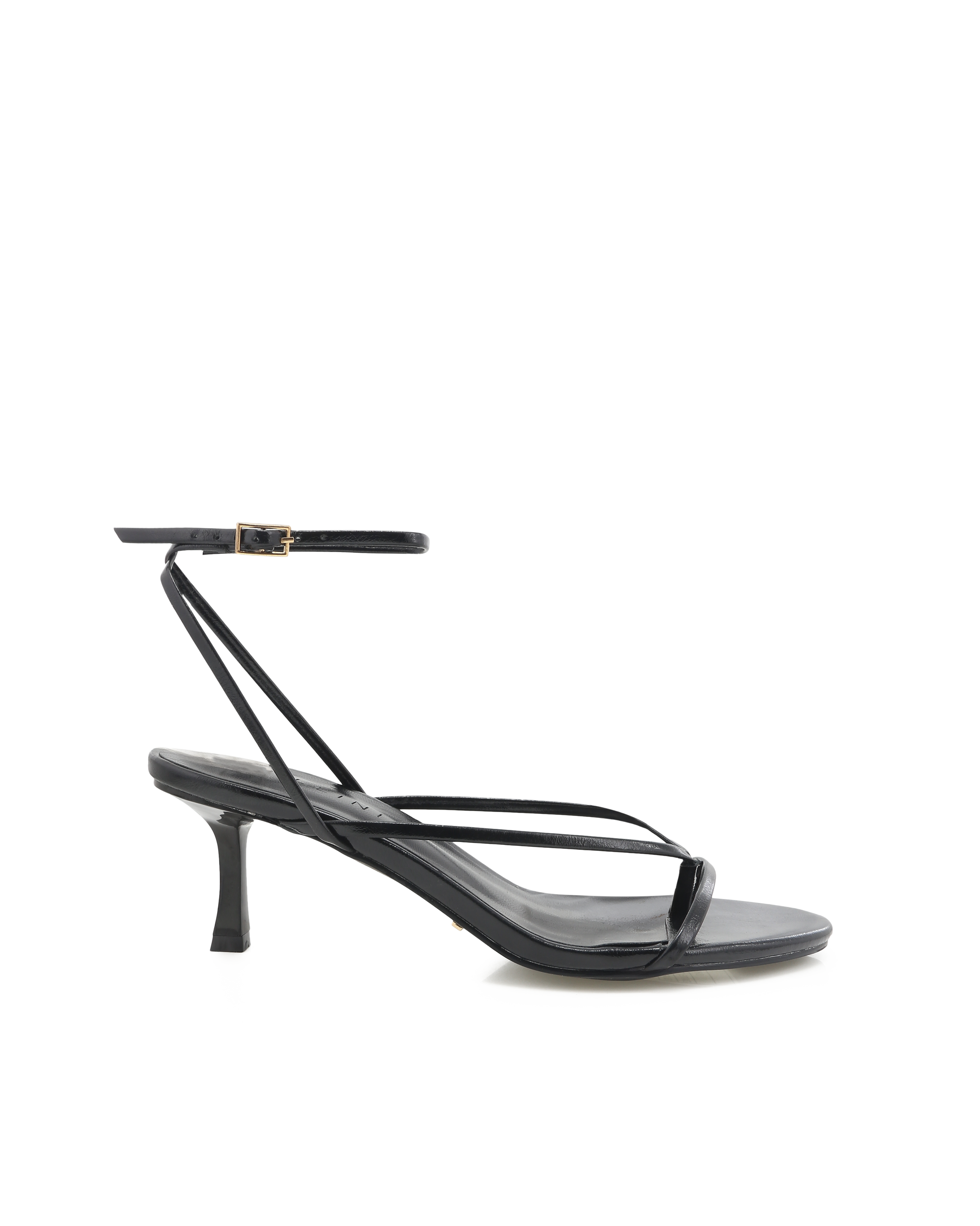 GAZELLA - BLACK SHINE-Heels-Billini-Billini