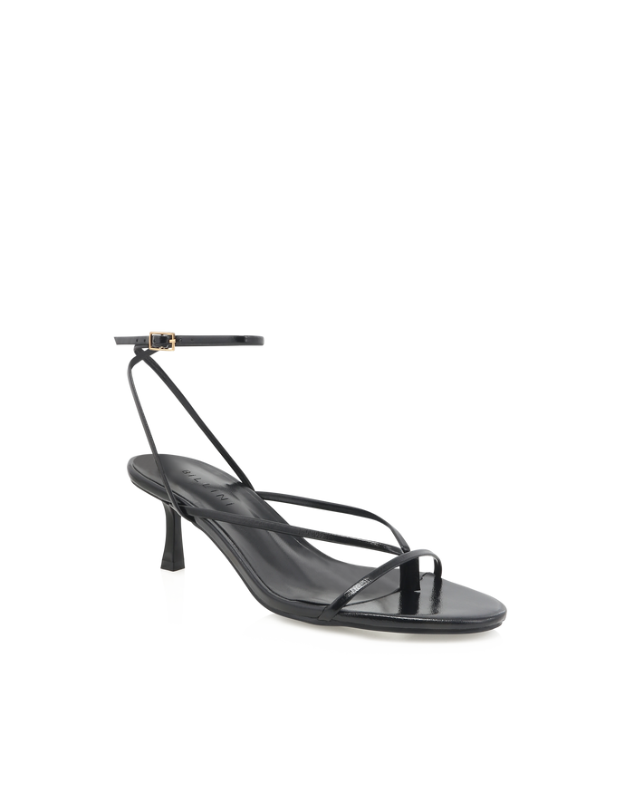 GAZELLA - BLACK SHINE-Heels-Billini-Billini