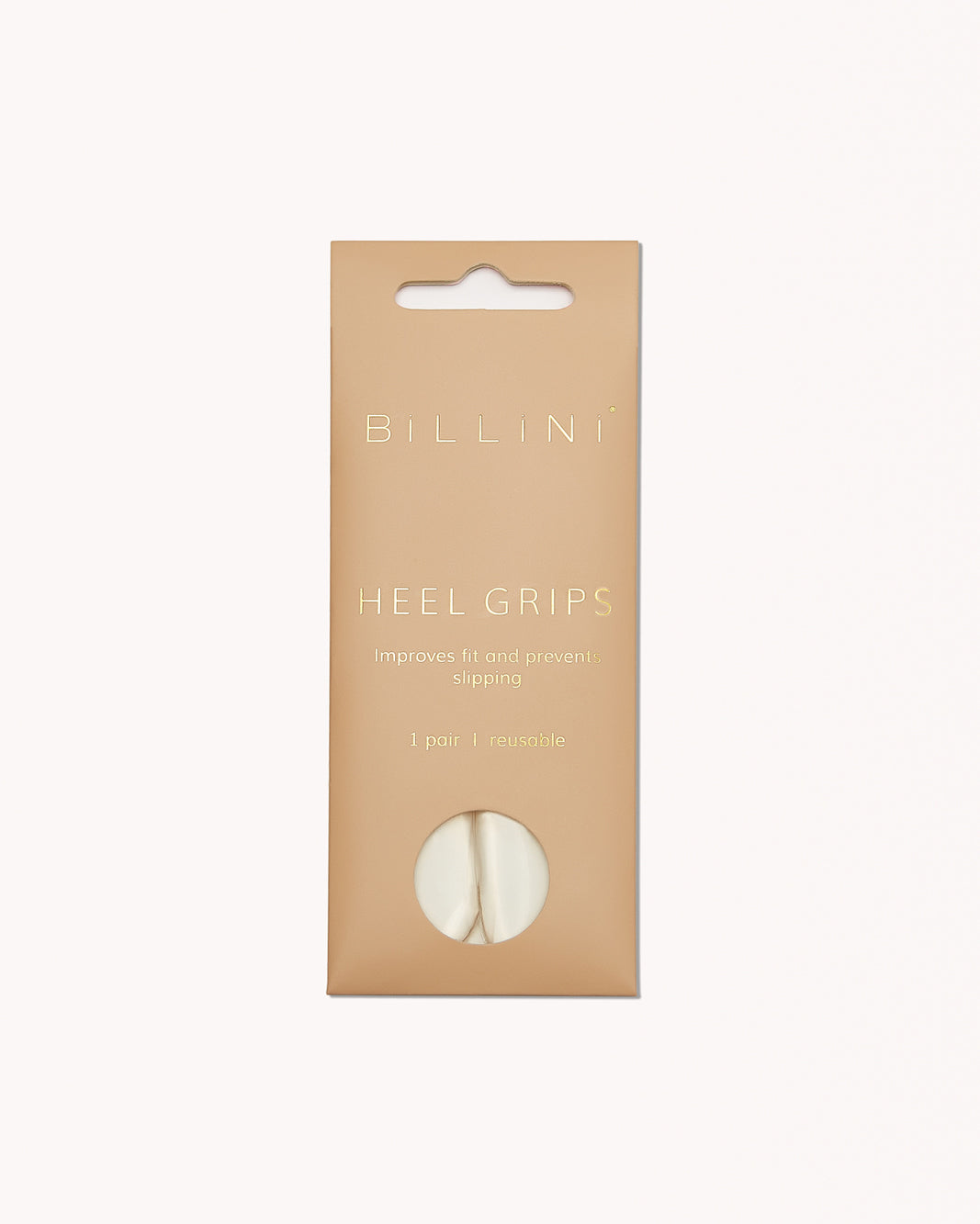 GEL HEEL GRIP - CLEAR-SHOE CARE-Billini-O/S-Billini