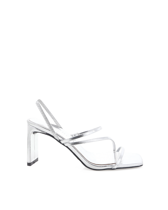 GENNA - SILVER METALLIC-Heels-Billini-Billini