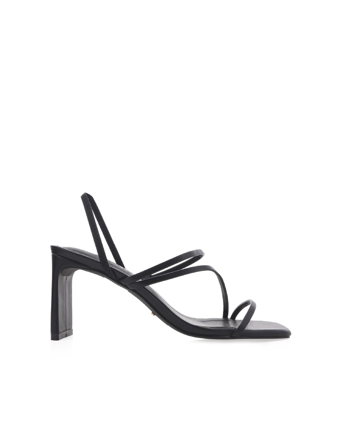 GENNA WIDE FIT - BLACK-Heels-Billini-Billini