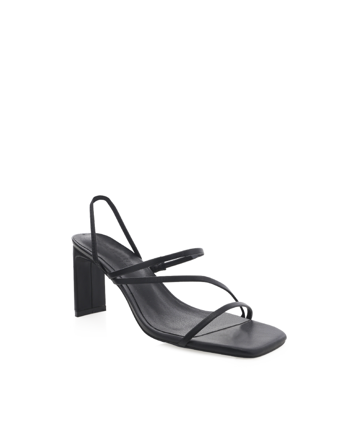 GENNA WIDE FIT - BLACK-Heels-Billini-Billini