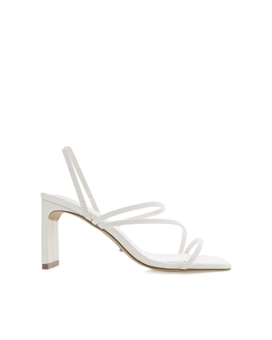 GENNA WIDE FIT - WHITE-Heels-Billini-Billini