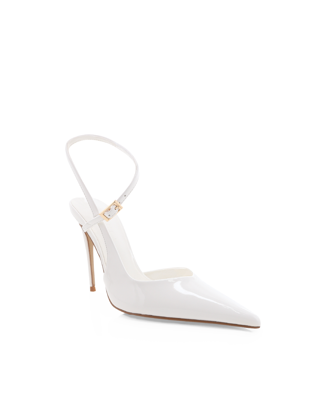 GESA - WHITE PATENT-PUMPS-Billini-Billini
