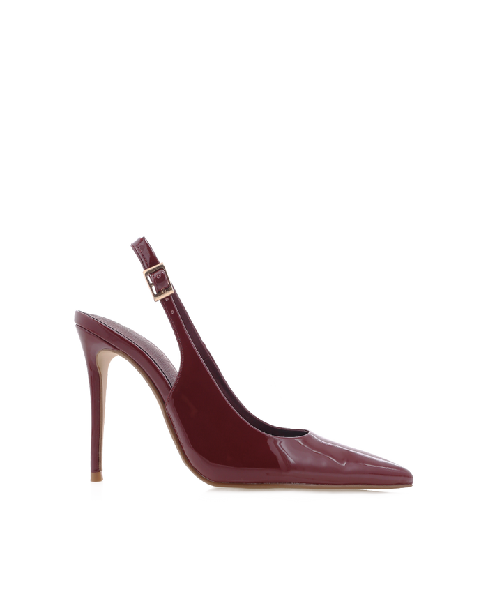 GIOVINA - CHERRY RED PATENT-PUMPS-Billini-Billini