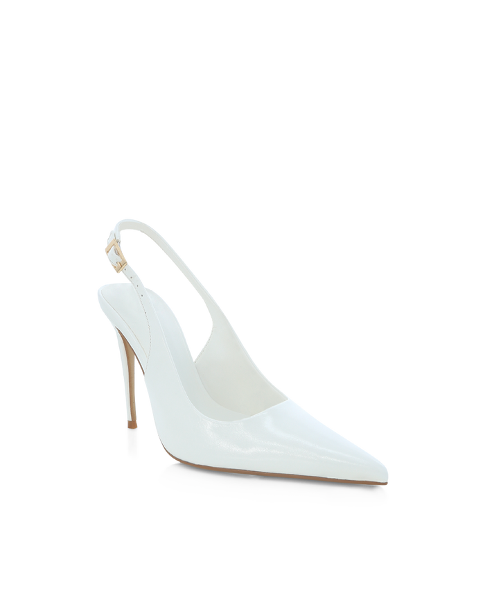 GIOVINA - WHITE SHINE-PUMPS-Billini-Billini