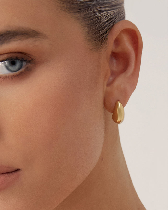 GISELLE EARRING - GOLD PLATED 18K-JEWELLERY-Billini-O/S-Billini