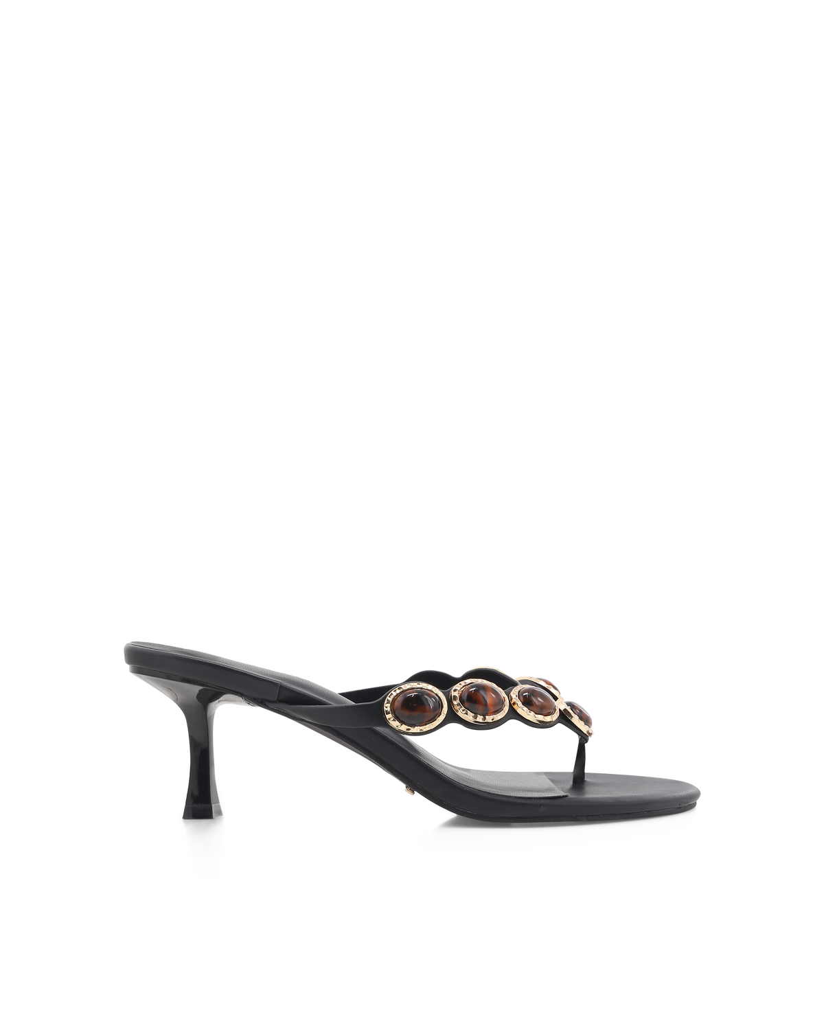 GIZELLE - BLACK-BROWN TORT-Heels-Billini-Billini