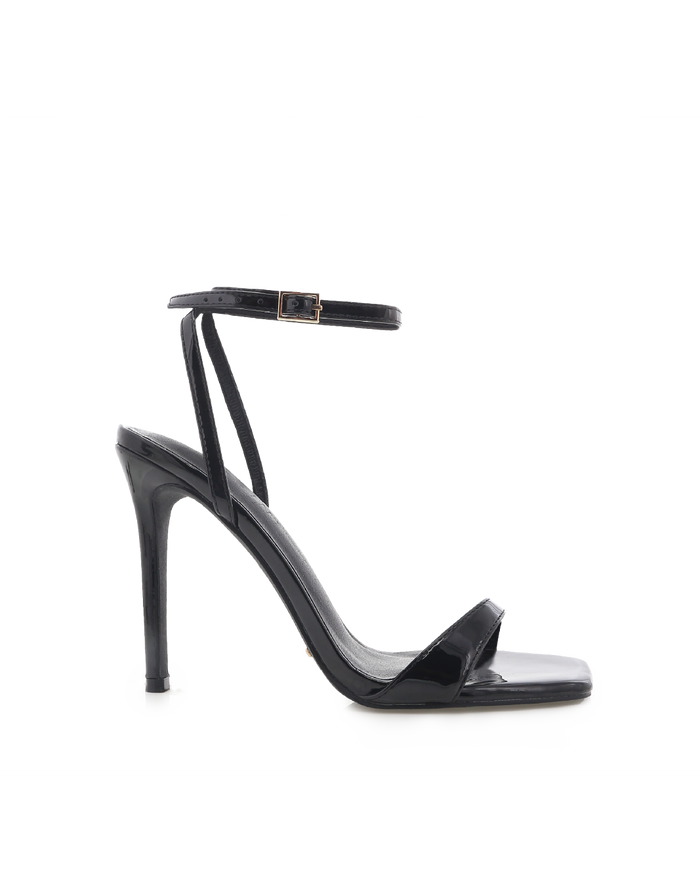 GLAM - BLACK PATENT-Heels-Billini-Billini