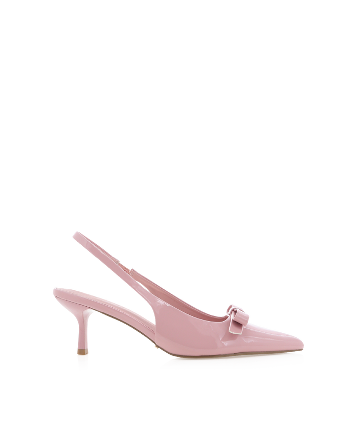 GLENNA - BALLET PINK PATENT-Heels-Billini-Billini