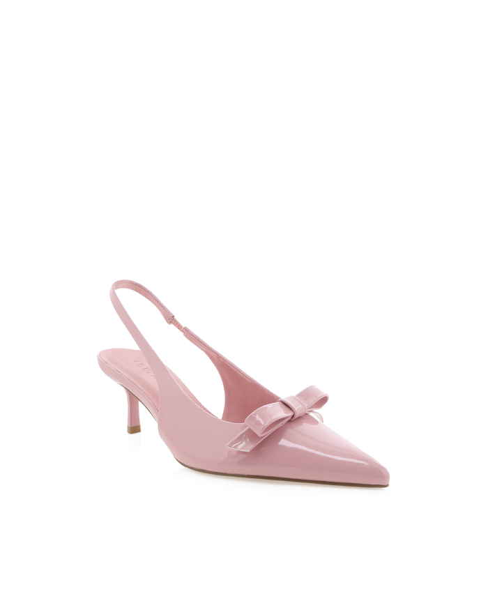 GLENNA - BALLET PINK PATENT-Heels-Billini-Billini