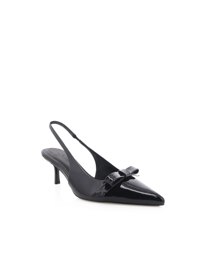 GLENNA - BLACK PATENT-Heels-Billini-Billini