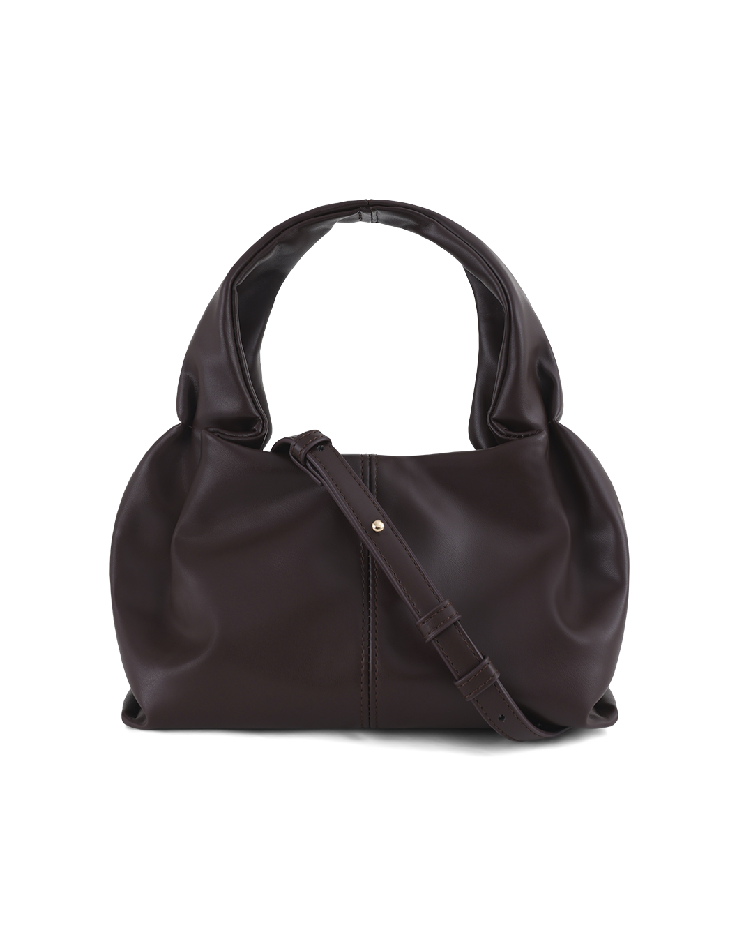 GLORIA HANDLE BAG - DARK CACAO-Handbags-Billini-Billini