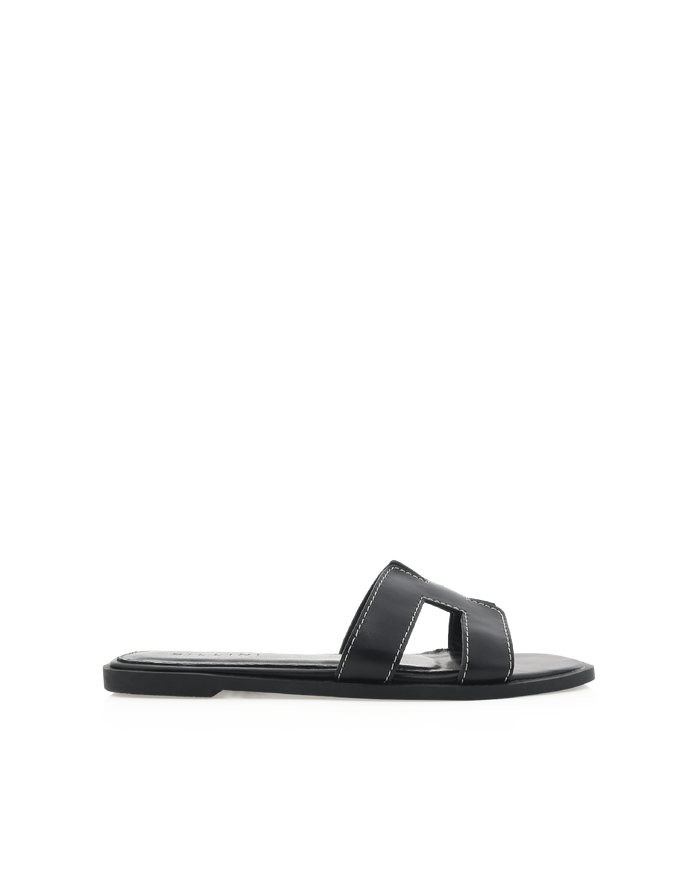 GORDY WIDE FIT - BLACK-Sandals-Billini-Billini