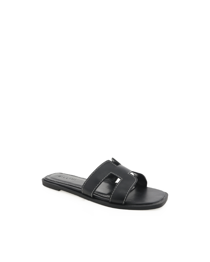 GORDY WIDE FIT - BLACK-Sandals-Billini-Billini