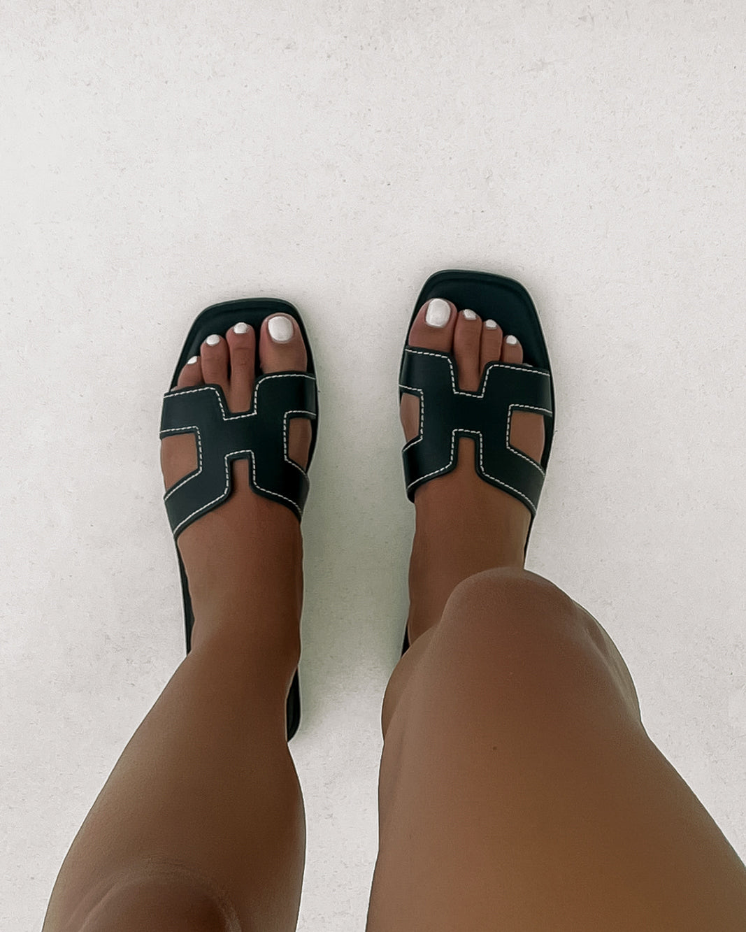 GORDY WIDE FIT - BLACK-Sandals-Billini-Billini