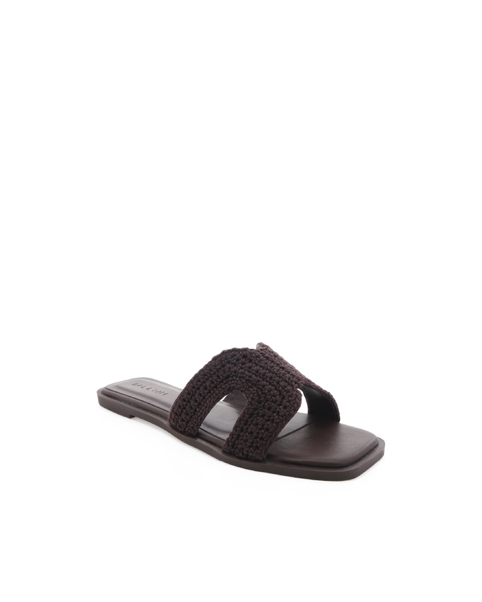 GORDY - CHOCOLATE CROCHET-Sandals-Billini-Billini