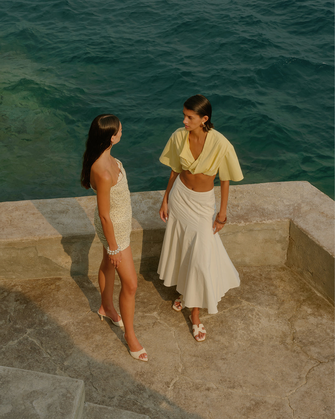 GORDY - IVORY CROCHET-Sandals-Billini-Billini