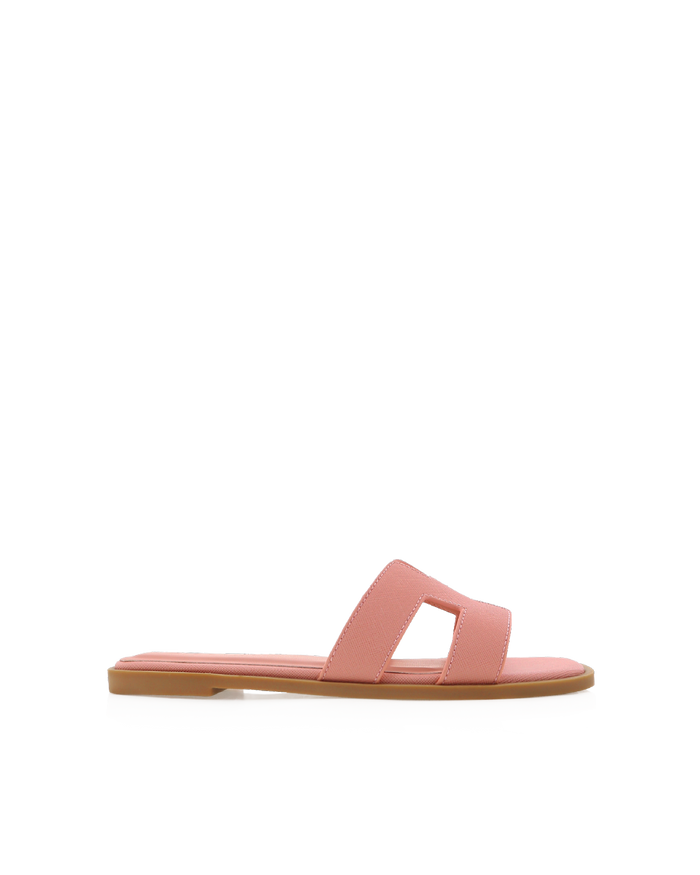 GORDY - DUSTY ROSE SAFFIANO SHINE-Sandals-Billini-Billini