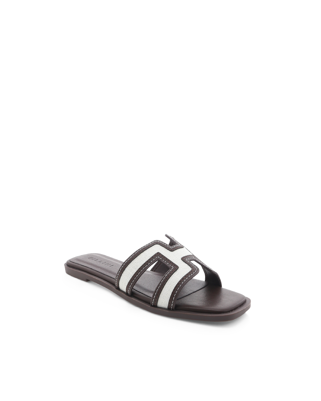 GORDY - NATURAL LINEN-CHOCOLATE-Sandals-Billini-Billini