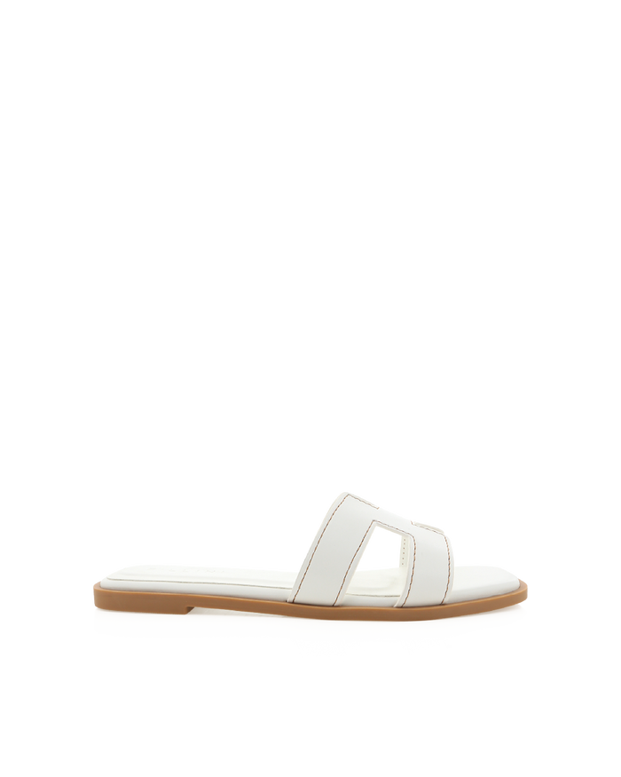 GORDY - WHITE-TAN-Sandals-Billini-Billini