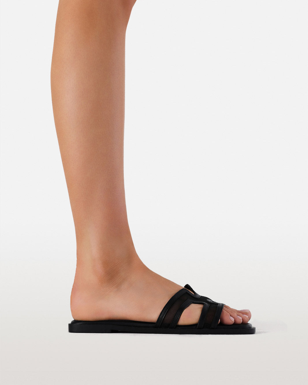 GORDY - BLACK MESH-Sandals-Billini-Billini
