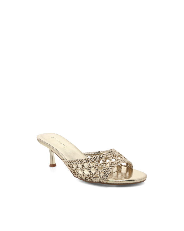 GWYNDA - GOLD METALLIC-Heels-Billini-Billini