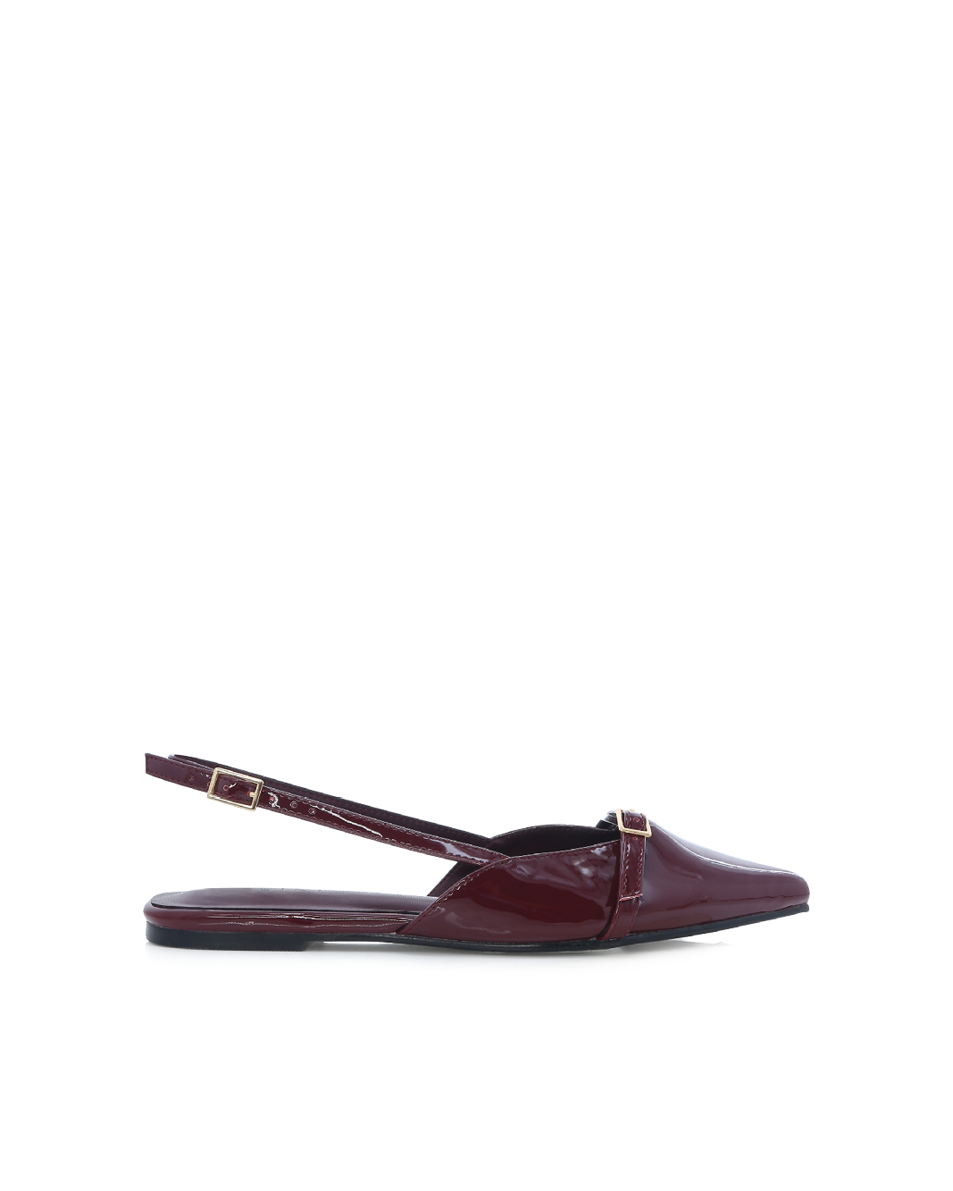 HADLEE - DARK CHERRY PATENT-Flats-Billini-Billini