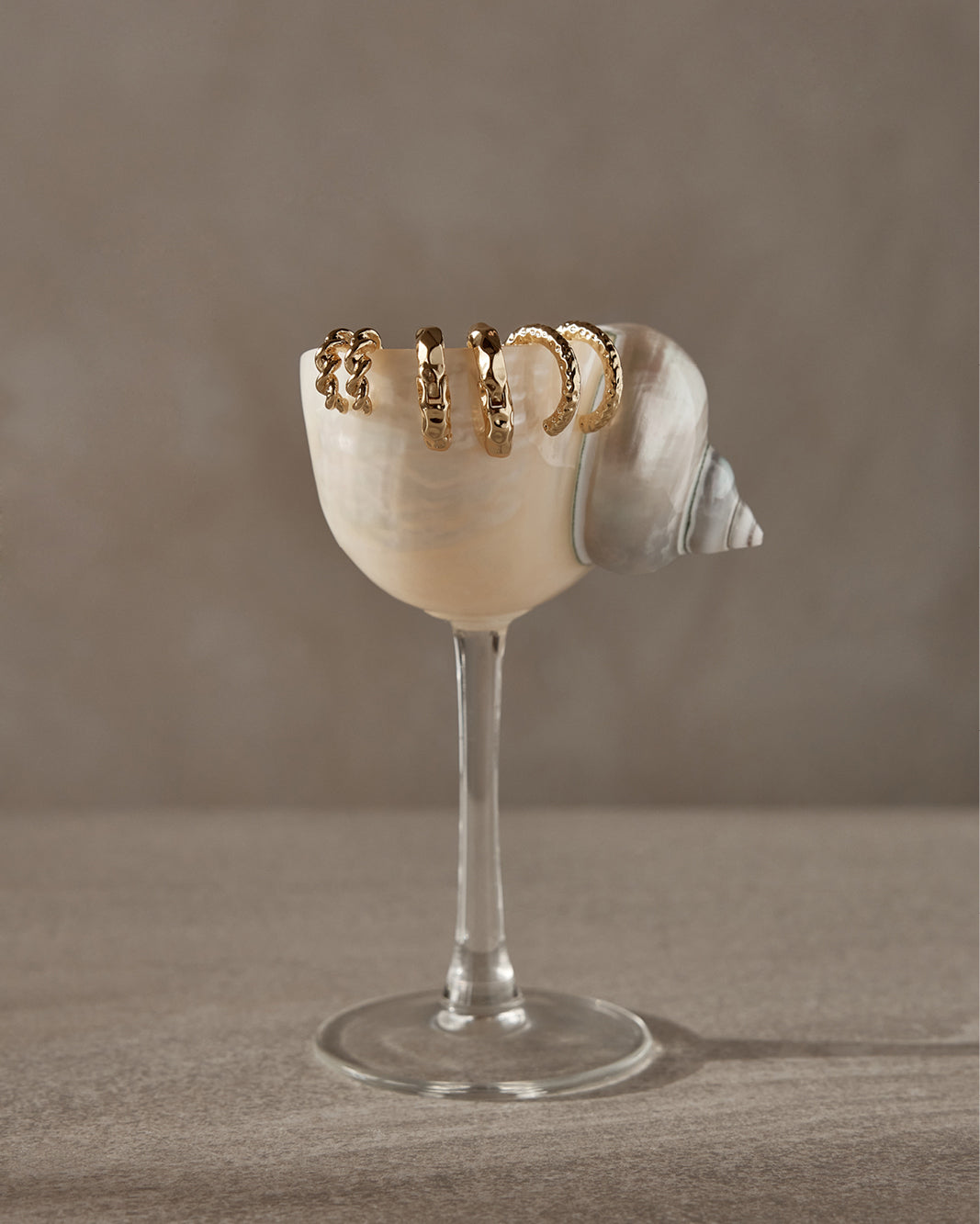 HAISLEY EARRINGS 3 PACK - GOLD PLATED 18K-JEWELLERY-Billini-O/S-Billini